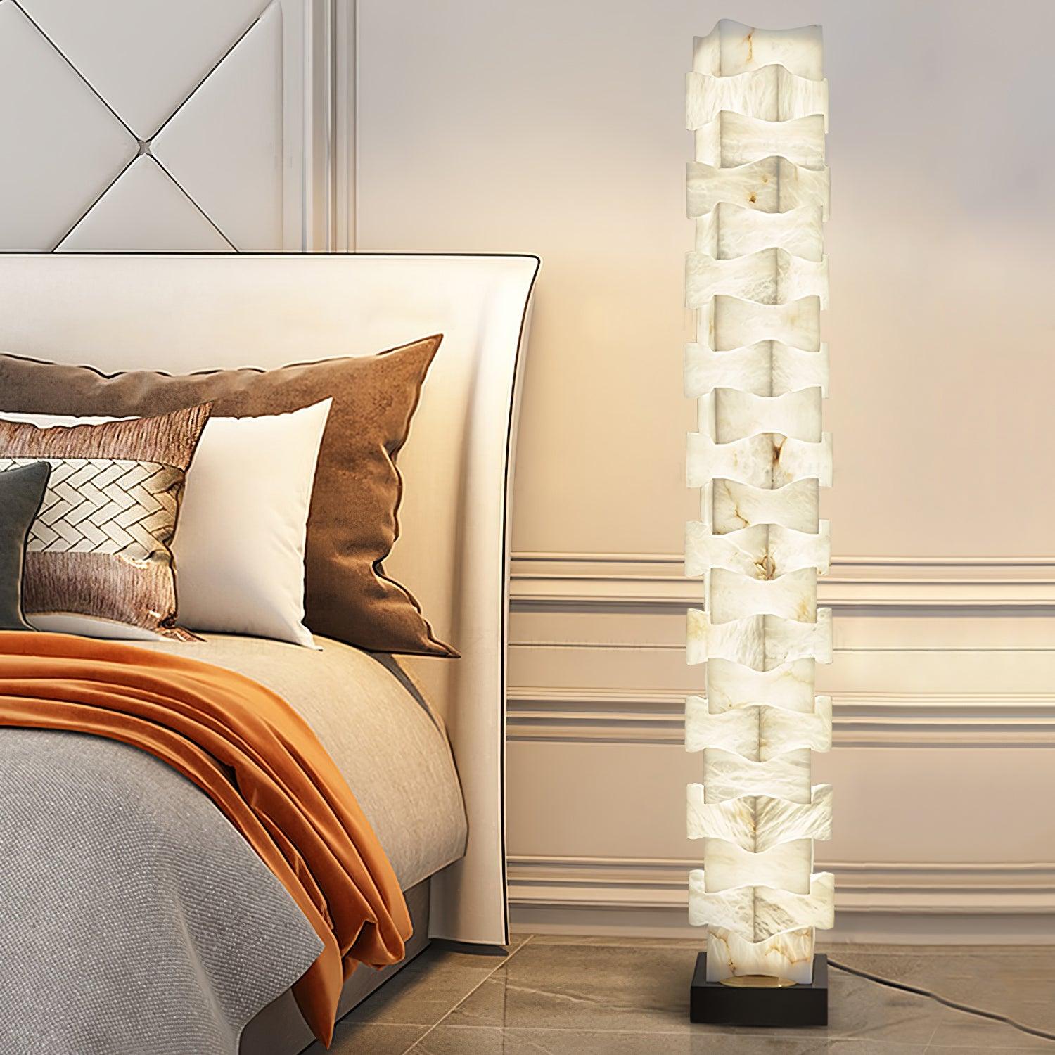 Sostix Alabaster Floor Lamp