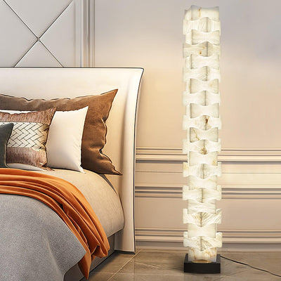 Sostix Alabaster Floor Lamp