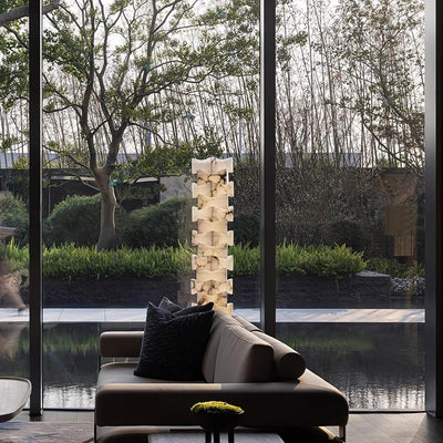 Sostix Alabaster Floor Lamp