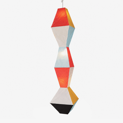 Mavelle Geometric Rice Paper Pendant Lamp