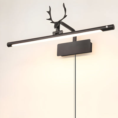 Stag Horn Plug-in Wall Light