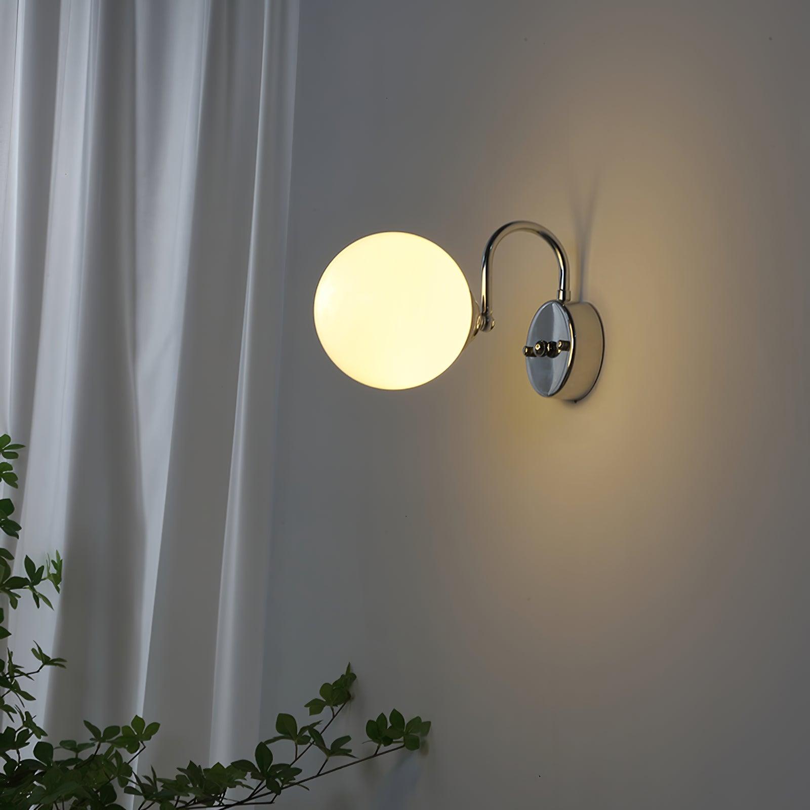 Coda Globo Modern Glass Sconce