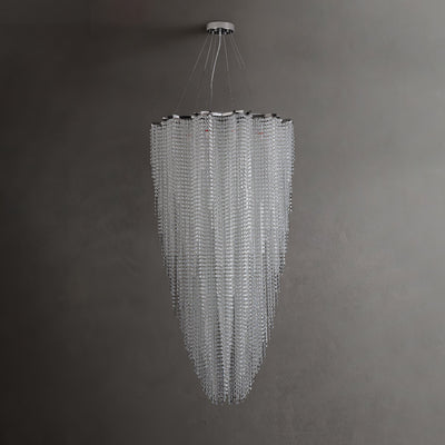 Zashayra Crystal Column Chandelier