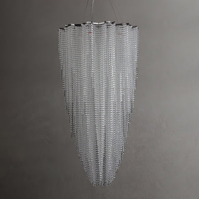 Zashayra Crystal Column Chandelier