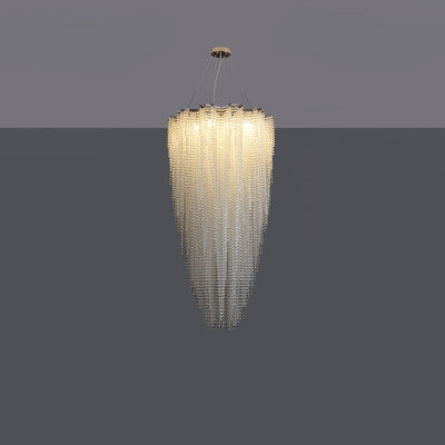 Zashayra Crystal Column Chandelier