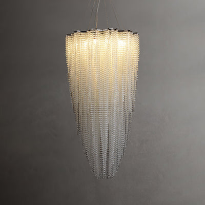 Zashayra Crystal Column Chandelier
