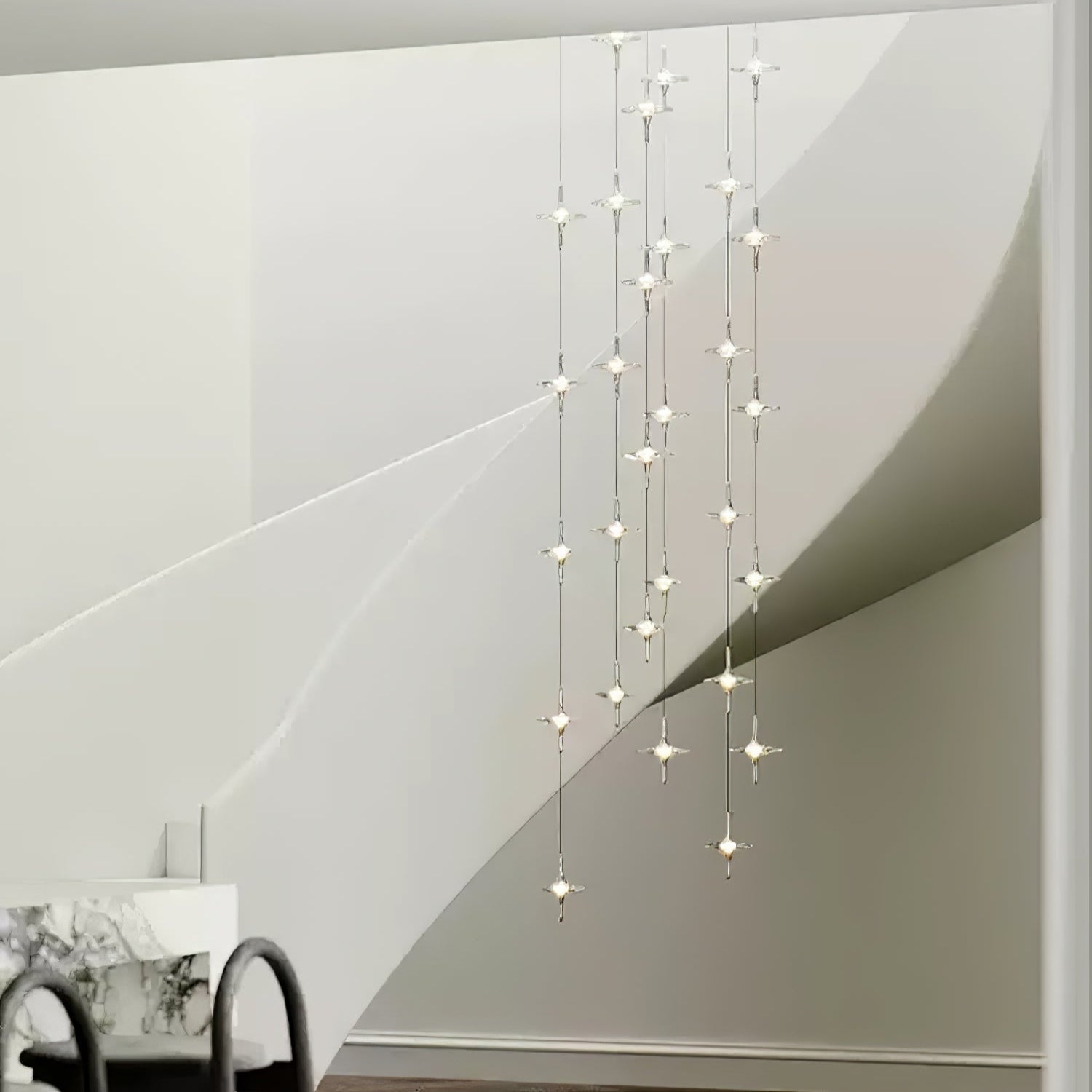 Varcienne Starfall Staircase Chandelier