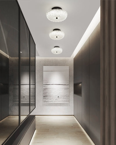Evraeel Modern Minimalist Starlit Glass Ceiling Light