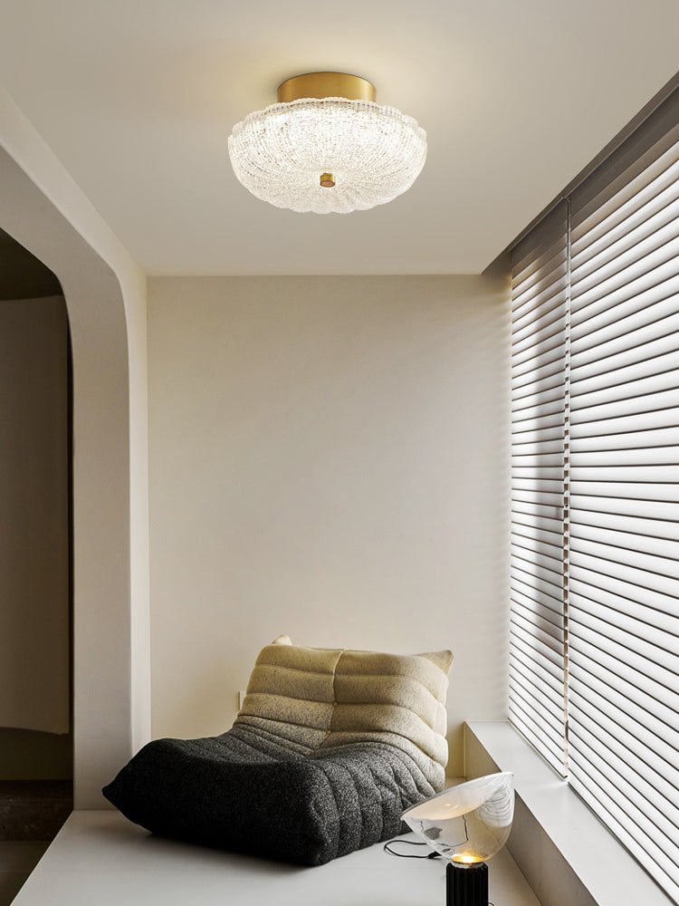 Evraeel Modern Minimalist Starlit Glass Ceiling Light