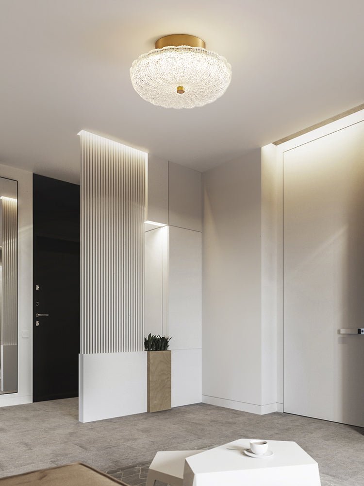 Evraeel Modern Minimalist Starlit Glass Ceiling Light