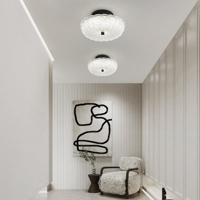 Evraeel Modern Minimalist Starlit Glass Ceiling Light