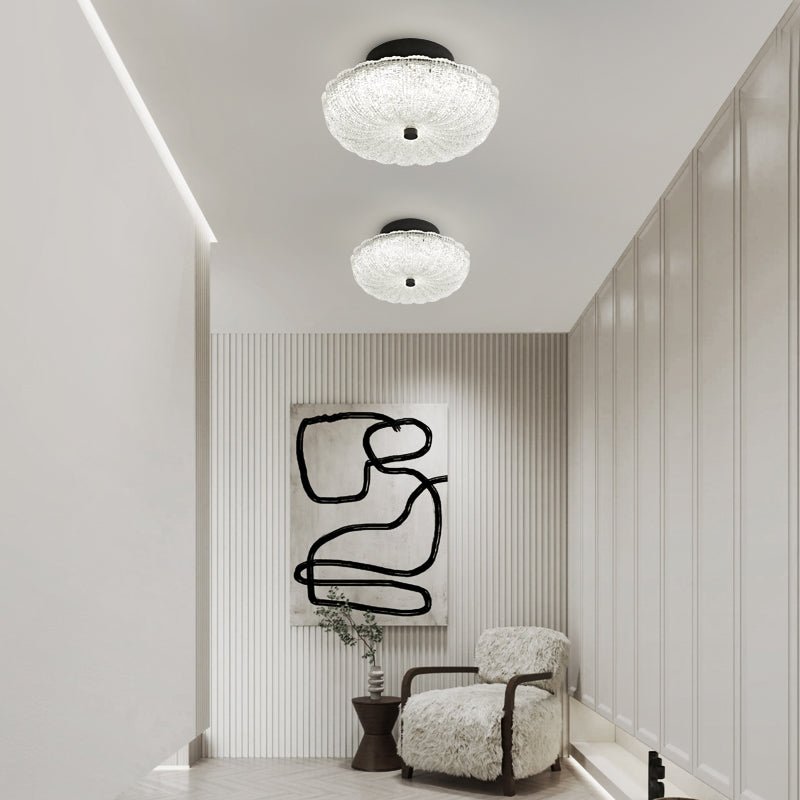 Evraeel Modern Minimalist Starlit Glass Ceiling Light