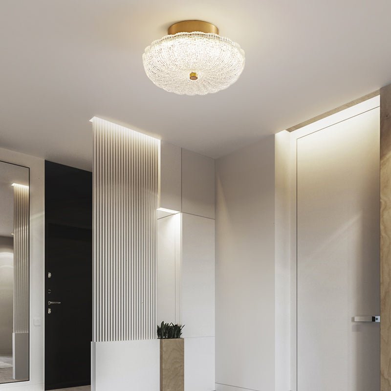 Evraeel Modern Minimalist Starlit Glass Ceiling Light