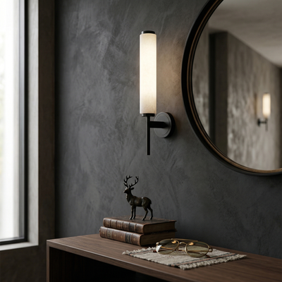 Orinley Alabaster Indoor Wall Light