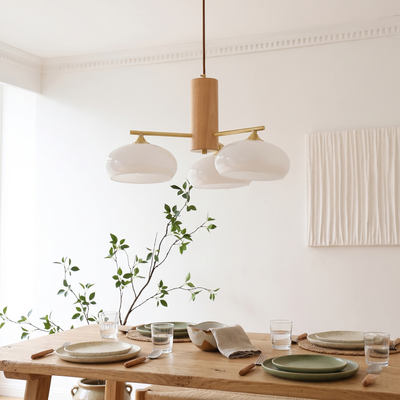 Clairview Elliptical Persimmon Chandelier