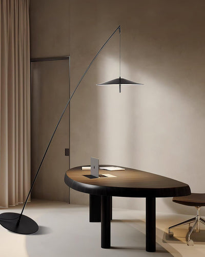 Arcana Black Minimalist Floor Lamp