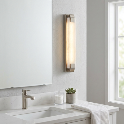 Navencombe Alabaster Wall Sconce