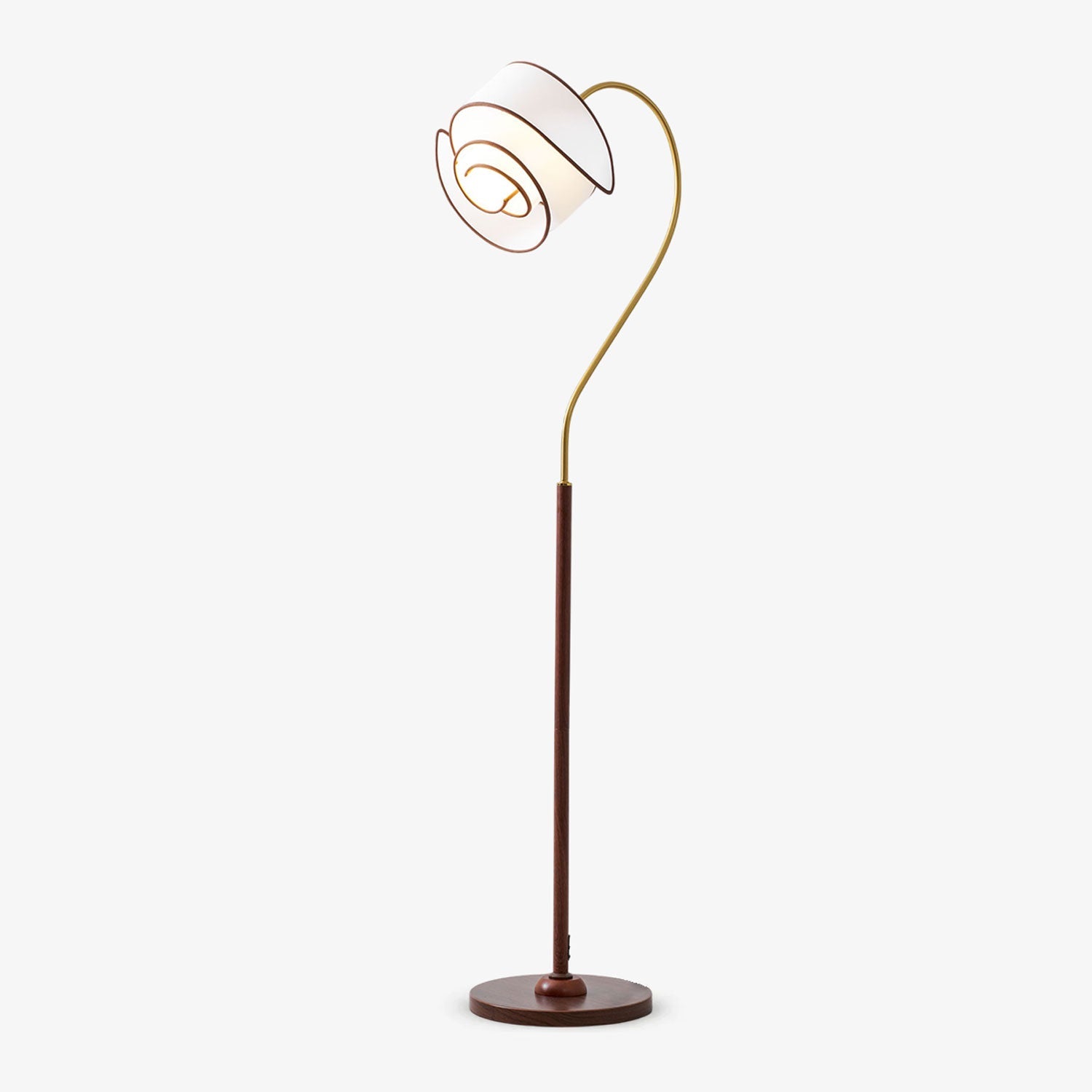 Marcrest Curved Neck Floor Lamp