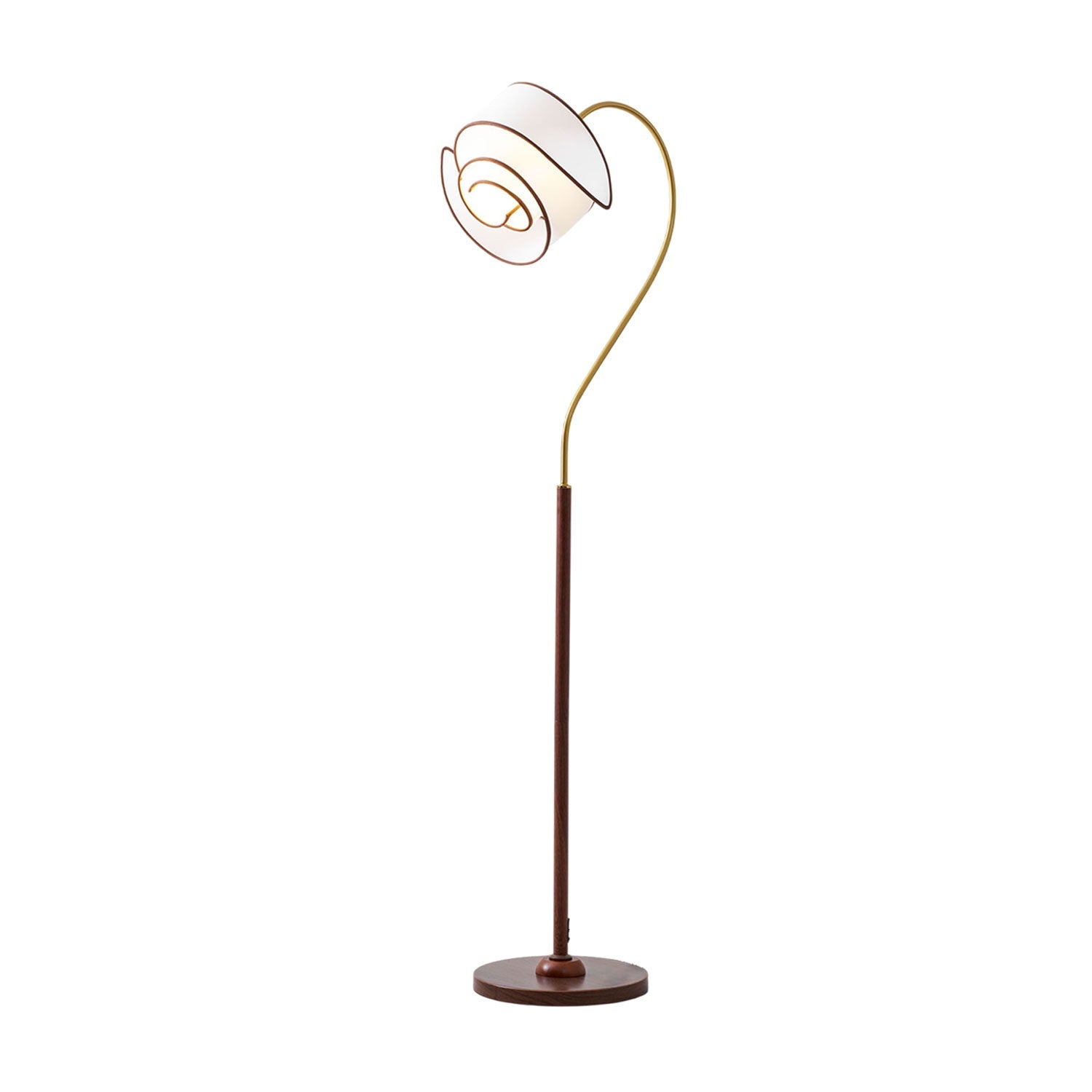 Marcrest Curved Neck Floor Lamp