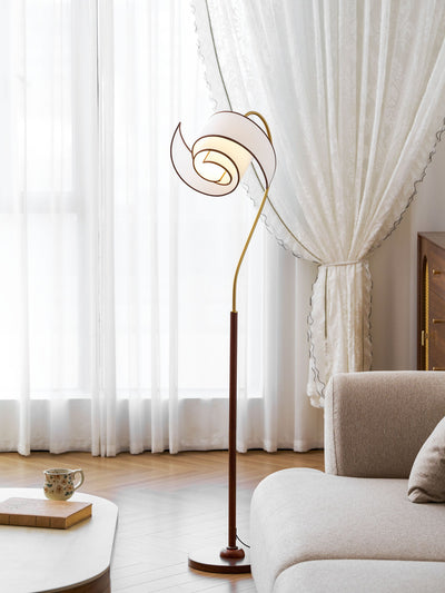 Marcrest Curved Neck Floor Lamp
