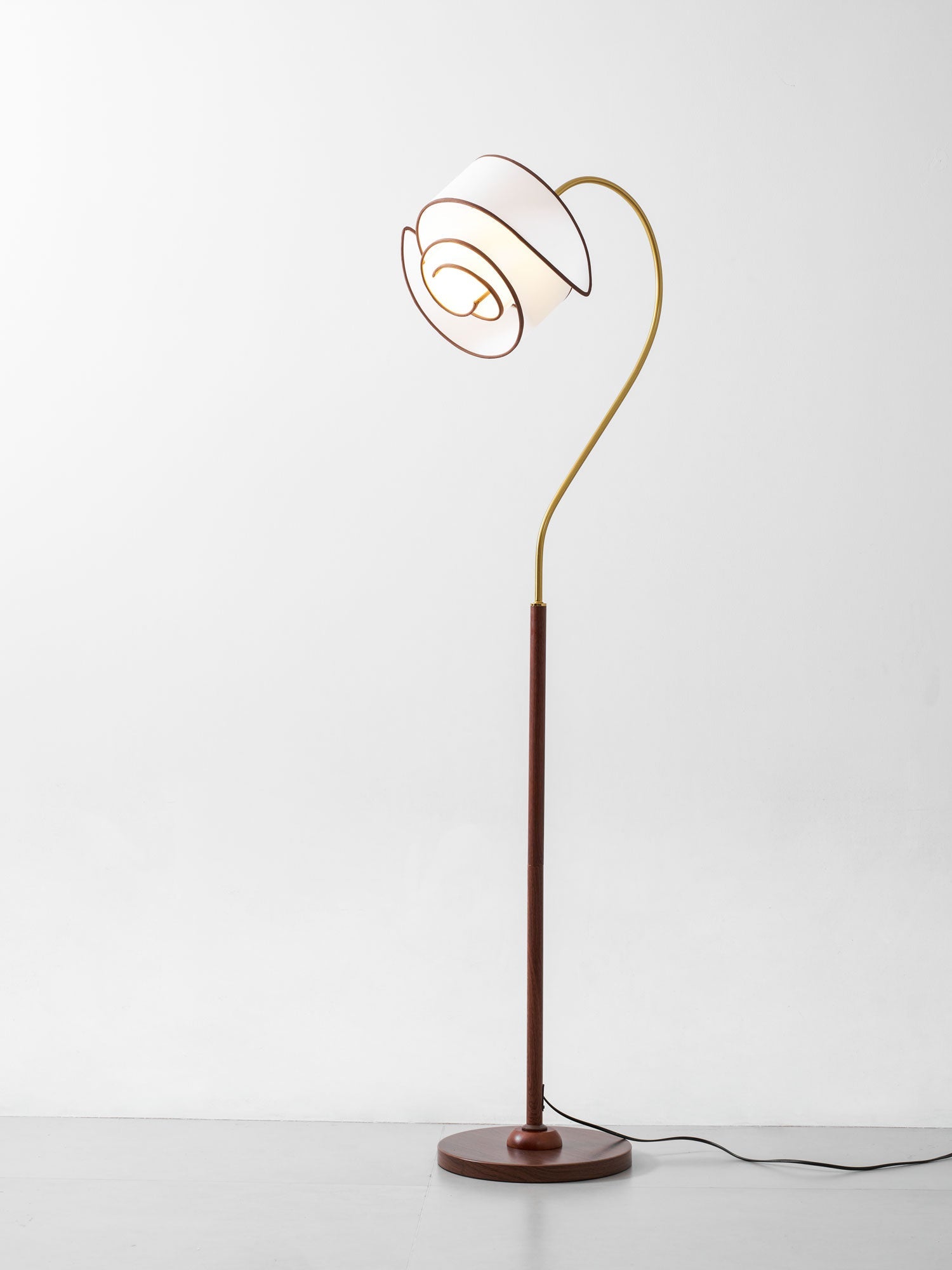 Marcrest Curved Neck Floor Lamp