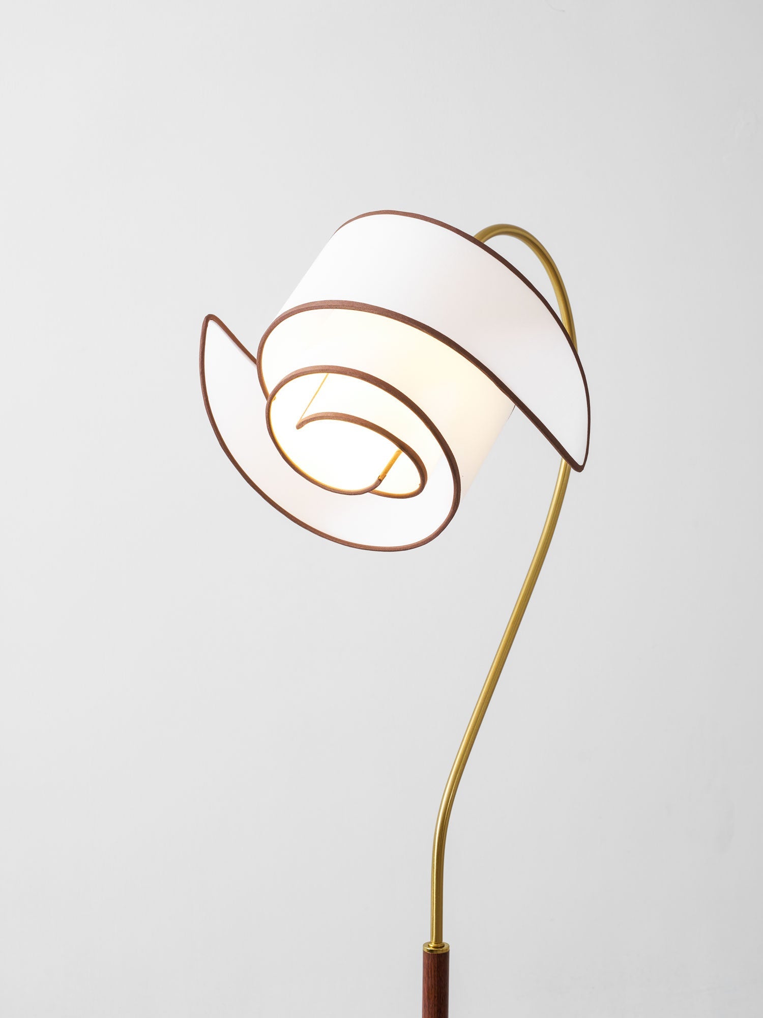 Marcrest Curved Neck Floor Lamp