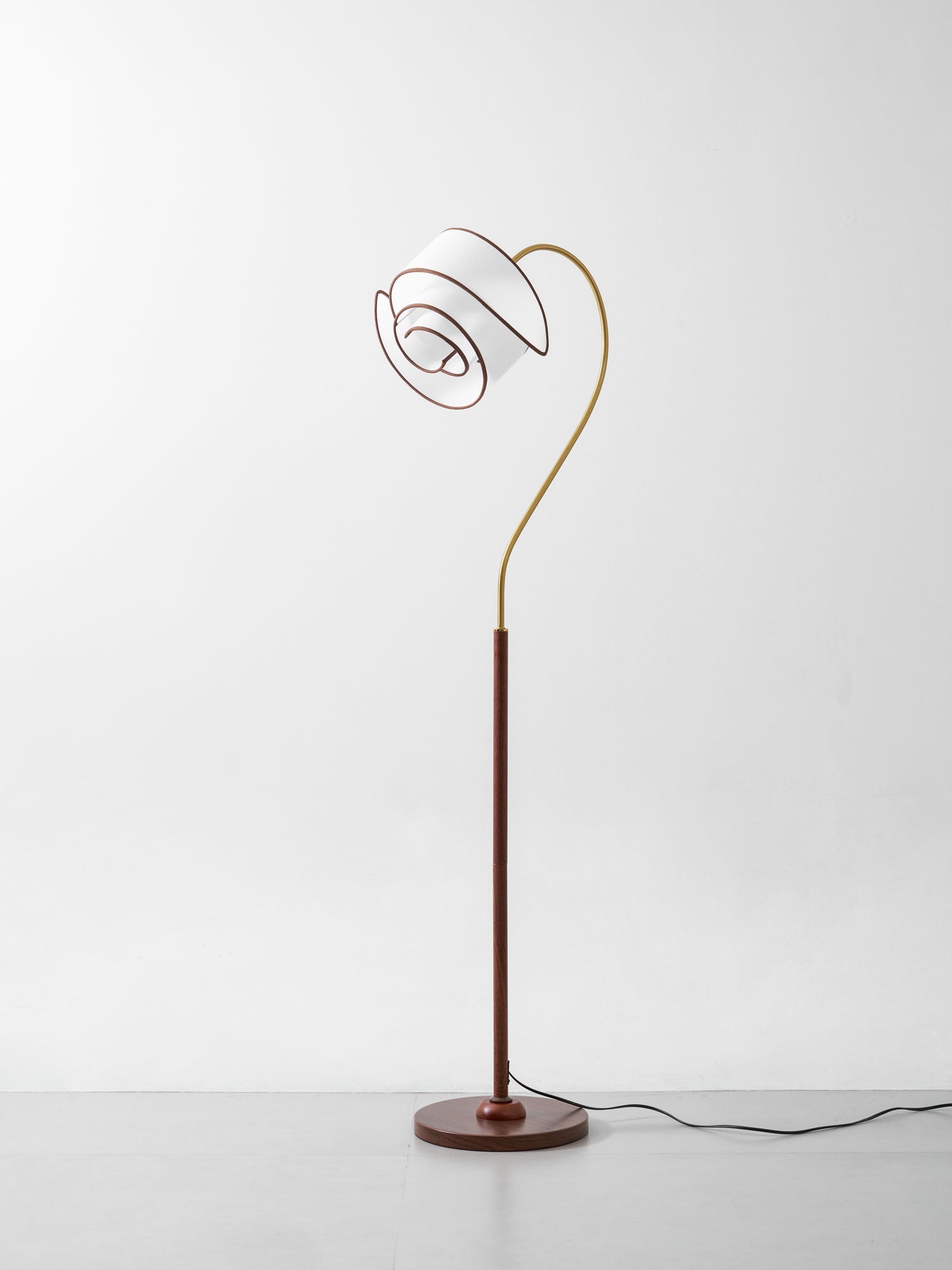 Marcrest Curved Neck Floor Lamp