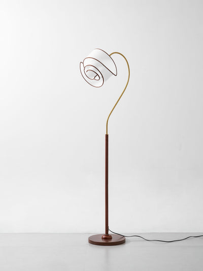 Marcrest Curved Neck Floor Lamp