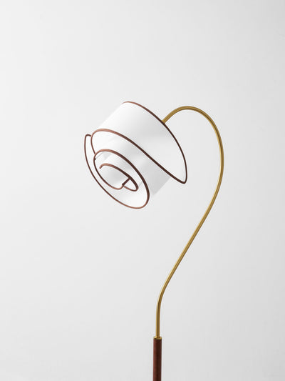 Marcrest Curved Neck Floor Lamp