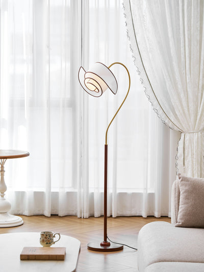 Marcrest Curved Neck Floor Lamp