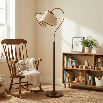 Marcrest Curved Neck Floor Lamp