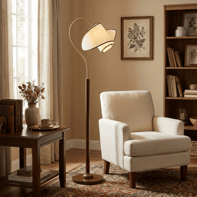 Marcrest Curved Neck Floor Lamp