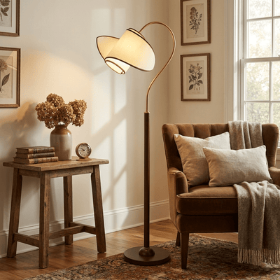 Marcrest Curved Neck Floor Lamp