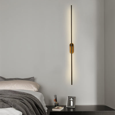 Marissa Stick Shaped Brass Sconce Wall lamp
