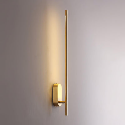 Marissa Stick Shaped Brass Sconce Wall lamp