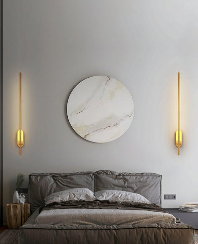 Marissa Stick Shaped Brass Sconce Wall lamp