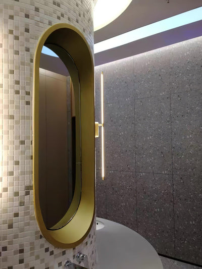 Marissa Stick Shaped Brass Sconce Wall lamp