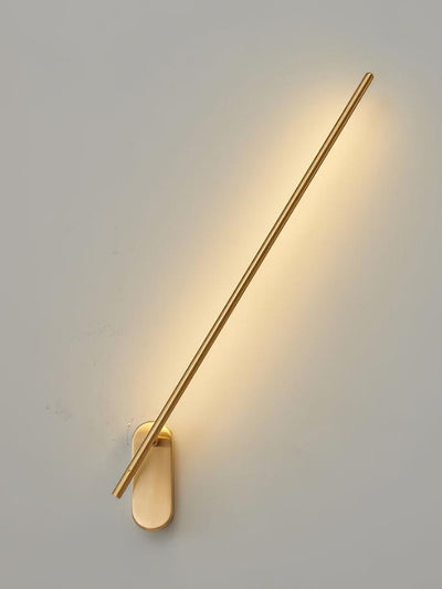 Marissa Stick Shaped Brass Sconce Wall lamp
