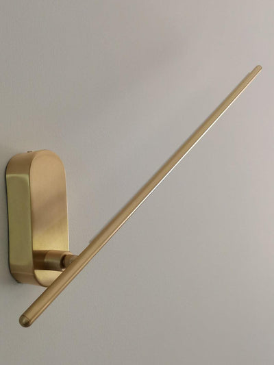 Marissa Stick Shaped Brass Sconce Wall lamp