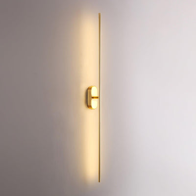 Marissa Stick Shaped Brass Sconce Wall lamp