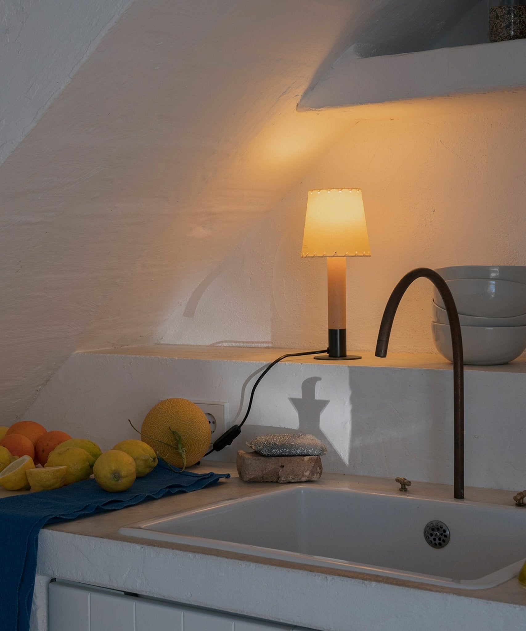 Bravique Stitched Table Lamp