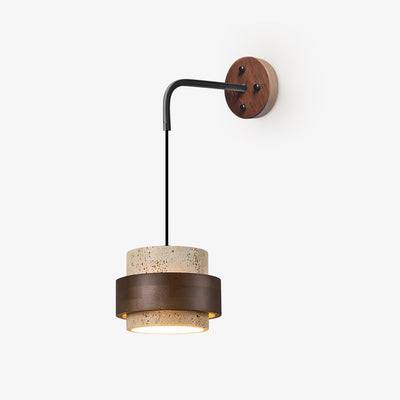 Alva Travertine Wall Light