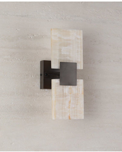 Nerion Shift Alabaster Wall Lamp