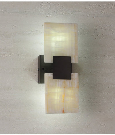 Nerion Shift Alabaster Wall Lamp