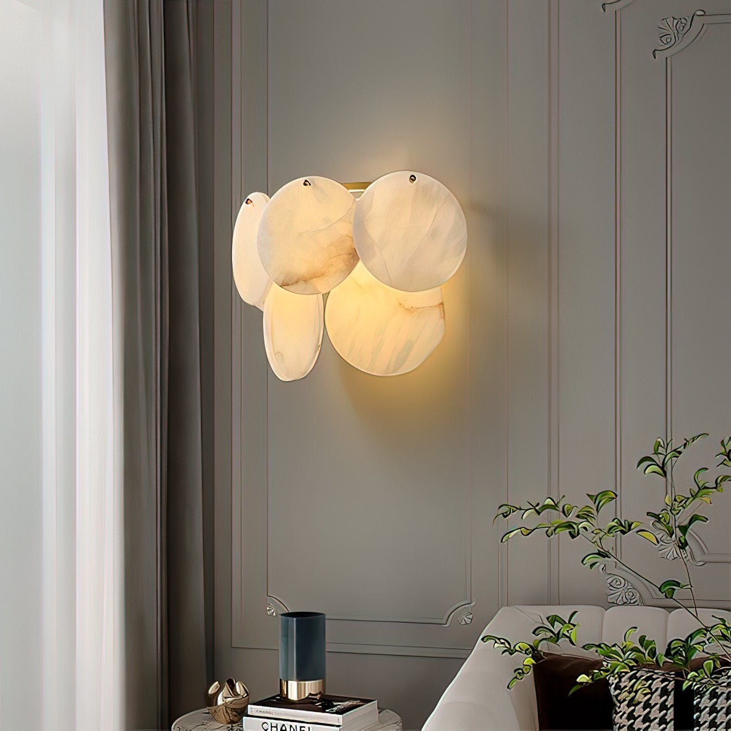 Avenlith Lumina Alabaster Wall Sconce