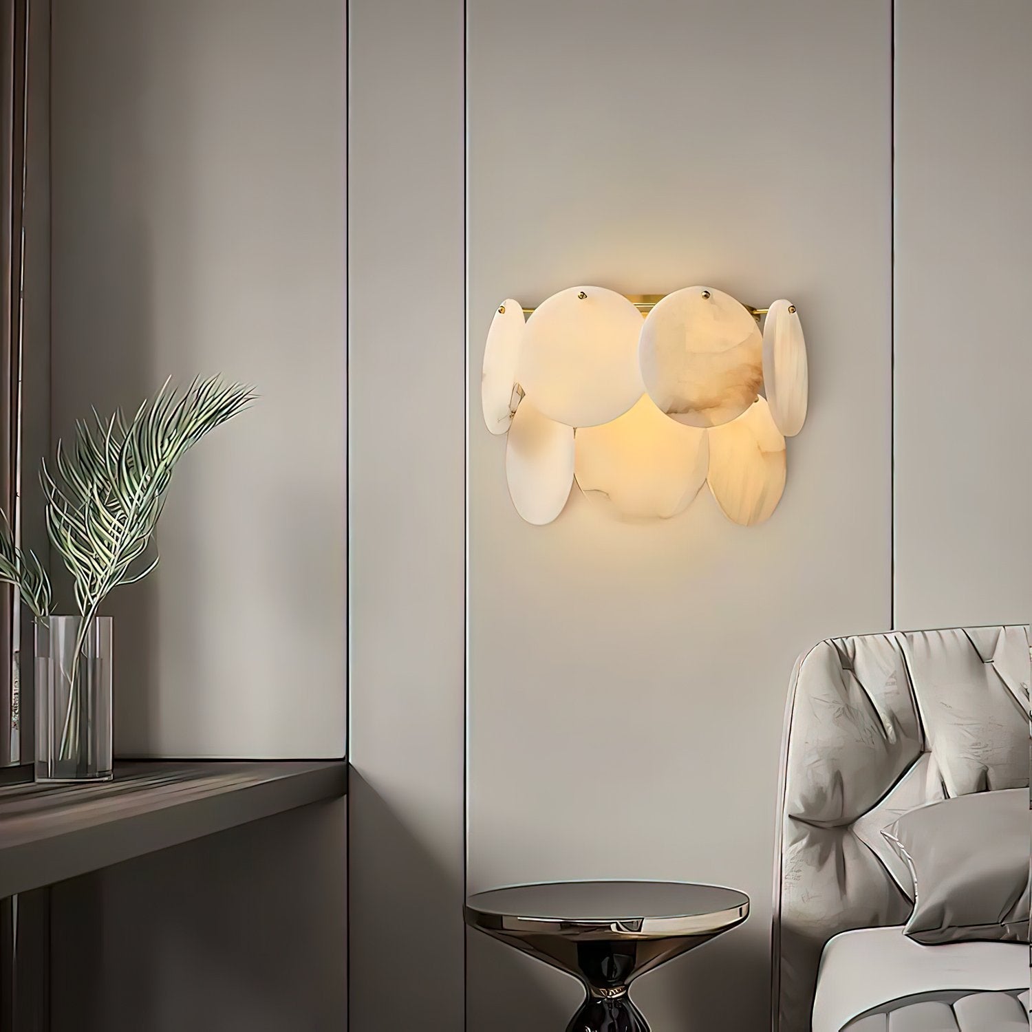 Avenlith Lumina Alabaster Wall Sconce