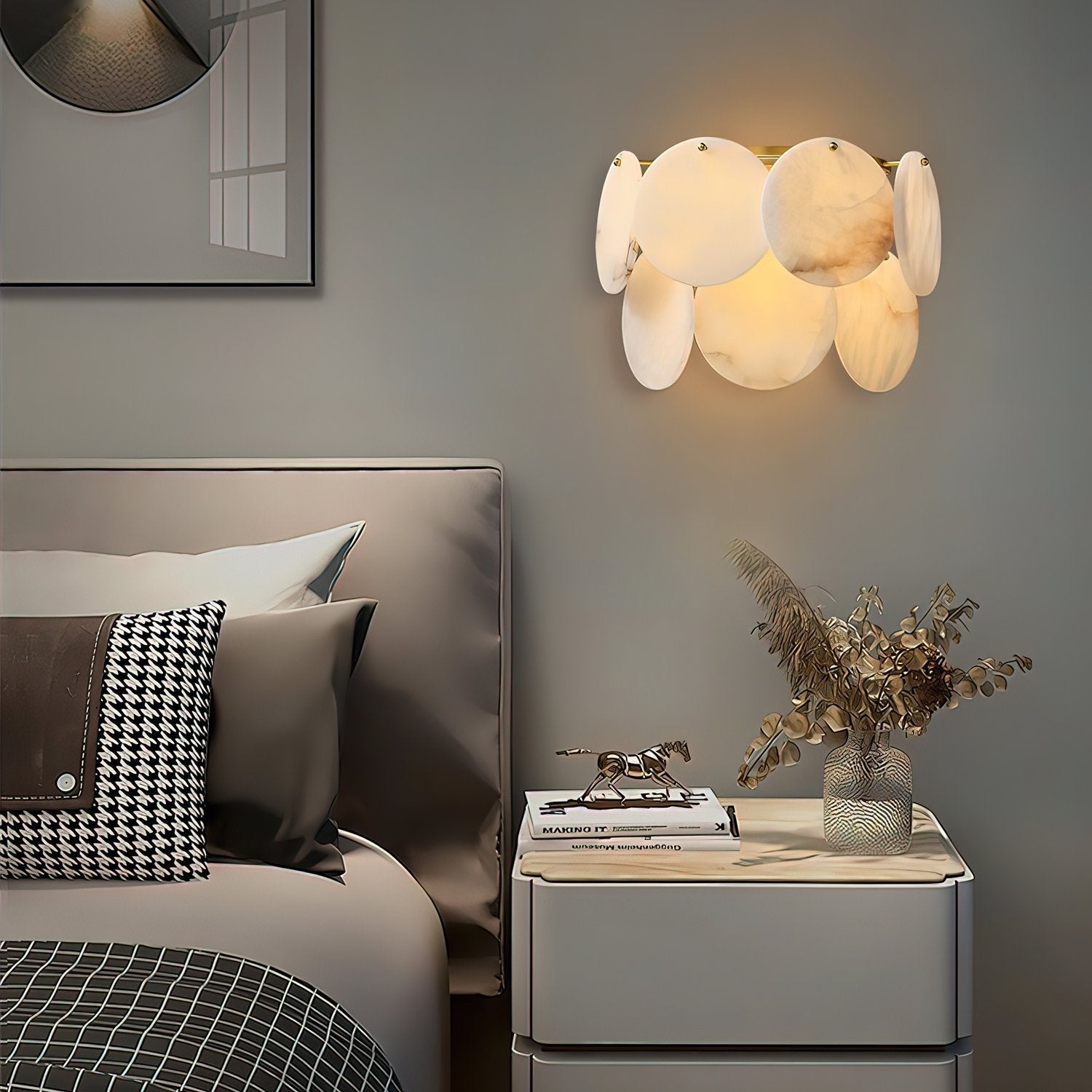 Avenlith Lumina Alabaster Wall Sconce