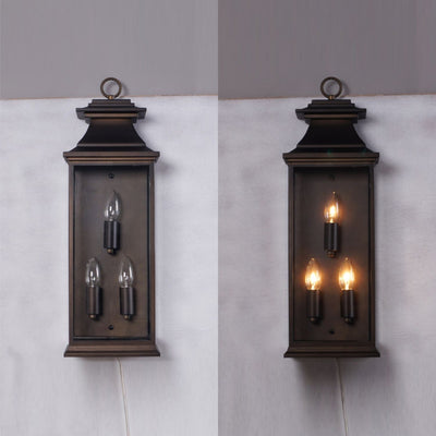 Esolarae Glass Wall Lamp