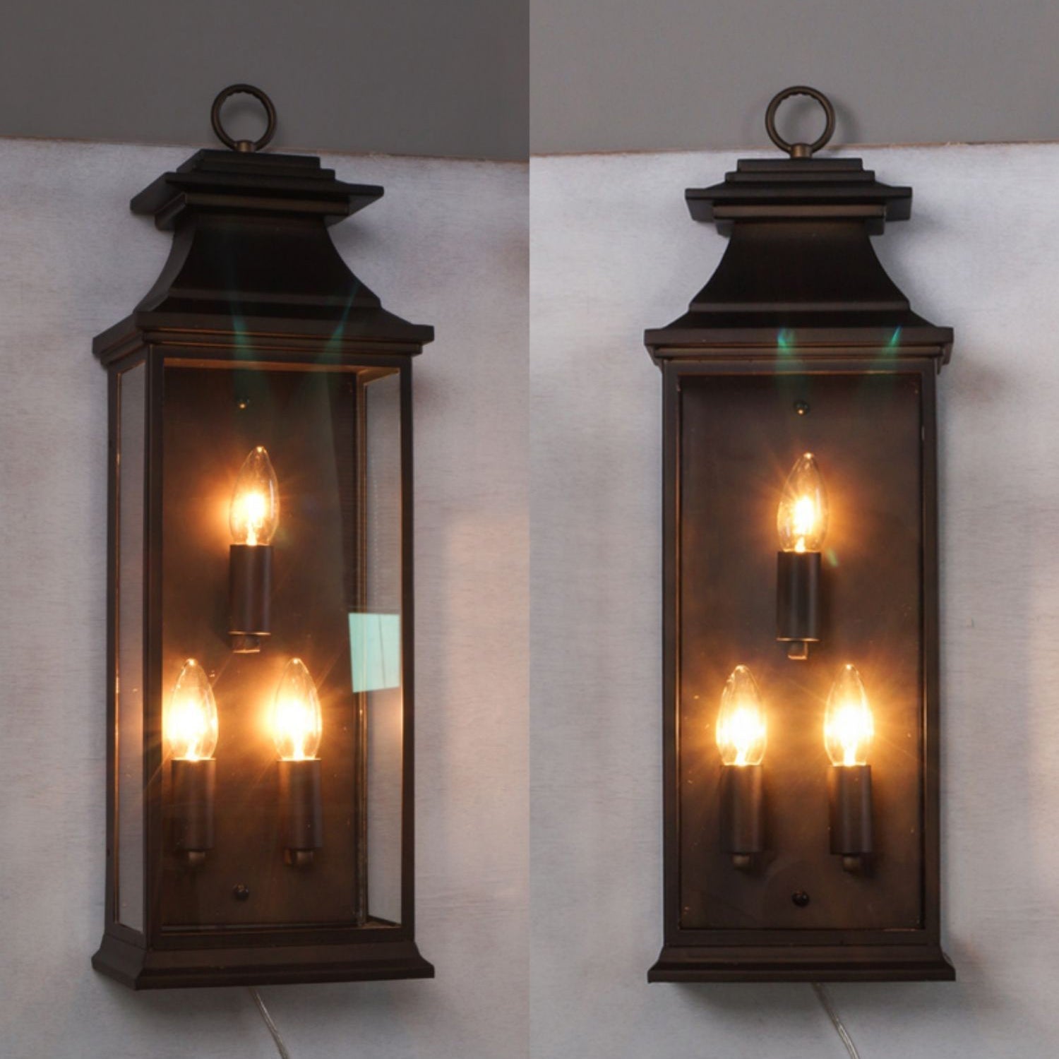 Esolarae Glass Wall Lamp