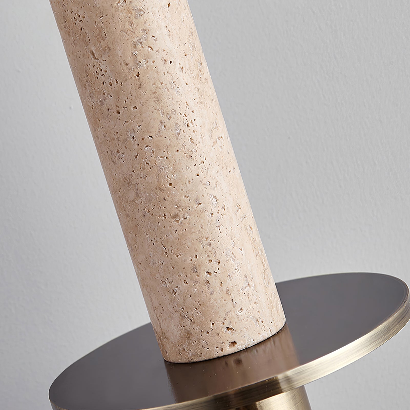 Avdoryra Dual Cylinder Travertine Pendant Light